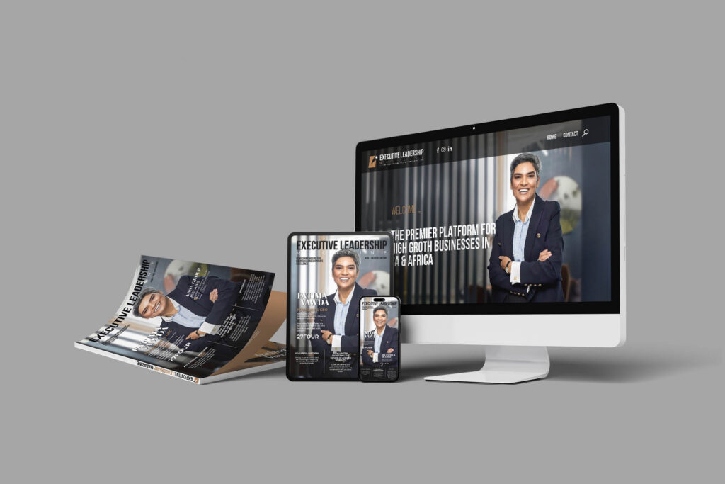 WOW Creative Design Studio Website Design for Executive Leadership Magazine